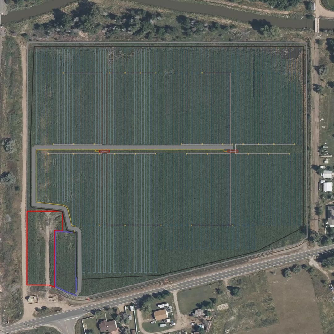 Latham Solar site visualization